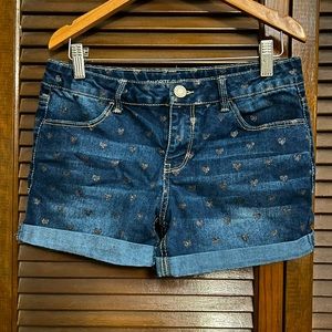 EUC SO Girls Denim Shorts sz 16